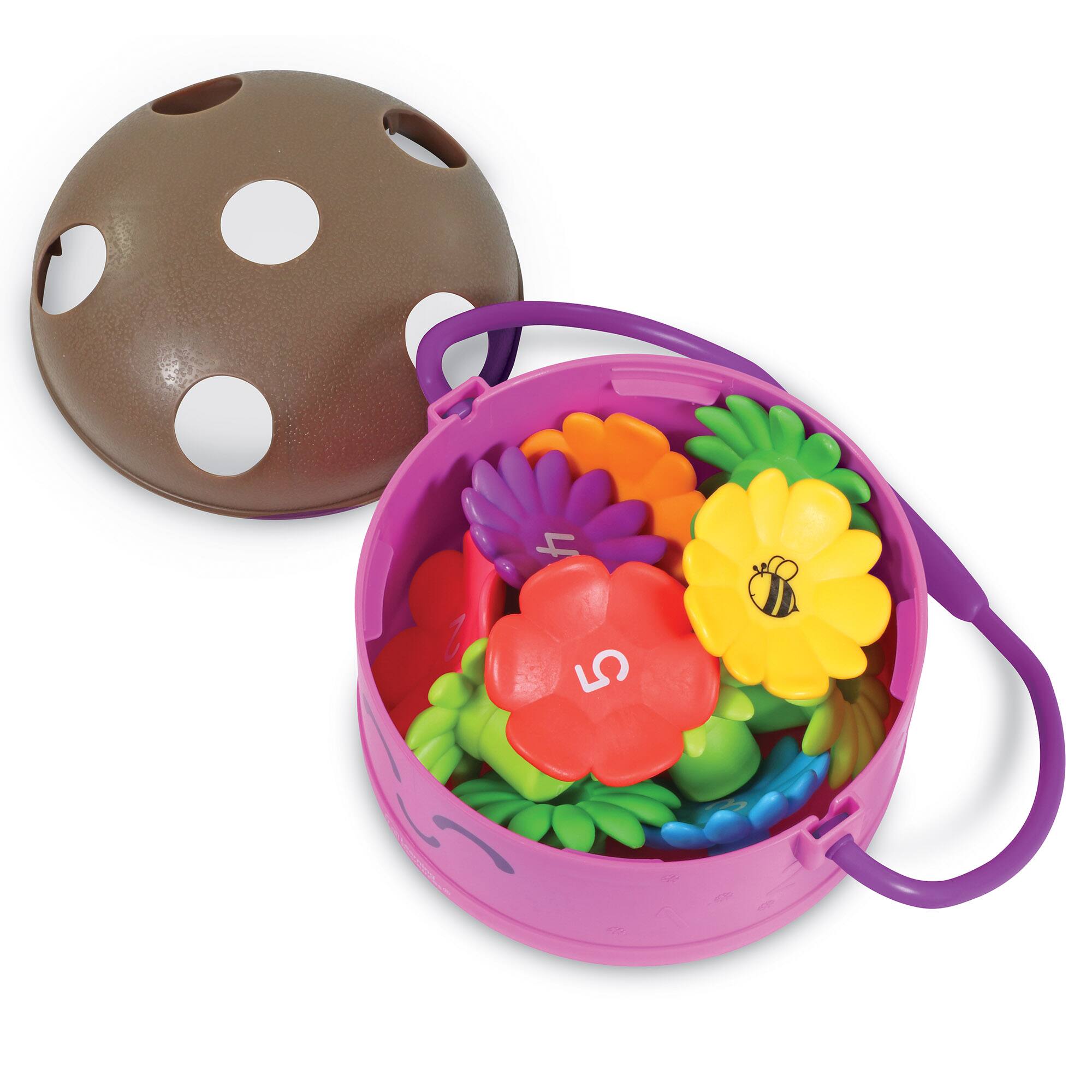 Learning Resources Poppy the Count & Stack Flower Pot